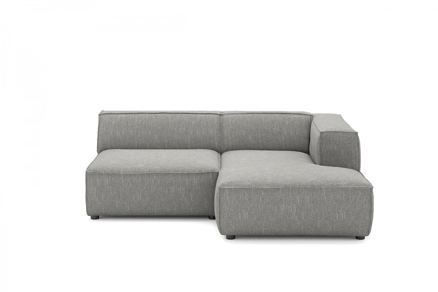 Model MODULARIS WB (wysoki bok) - Modularis WB sofa 1,5 osobowa + longchair prawy